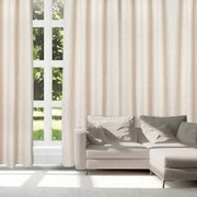 Κουρτίνα Μέτριας Σκίασης Με Τρουκς Polyester 140x270εκ. Curtain Line 2250 Μπεζ Das Home