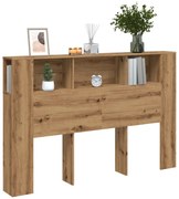 Κεφαλάρι Ντουλάπι από Τεχνητό Δρυς 160x18,5x103,5 εκ. από Τεχνητό Ξύλο