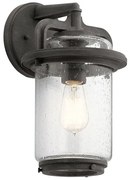 Απλίκα Φωτιστικό Τοίχου E27 60W IP44 Μαύρο Andover QN-ANDOVER-M Elstead QN-ANDOVER-M Μαύρο