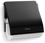 Βάση χαρτιού τουαλέτας Brabantia ReNew 90300277, ανθεκτική στη διάβρωση, Μαύρο ματ