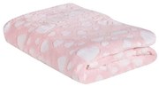 Κουβέρτα Fleece Αγκαλιάς (75x100) Das Home Relax 4907 Pink