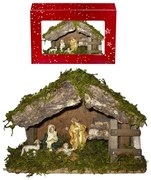 Φάτνη Ξύλινη 18x12εκ. Xmas fest 93-1295