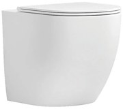 KARAG  MILOS Κάλυμμα λεκάνης MILOS LT 2141D Λευκό ματ KARAG KARAG-5206836630472