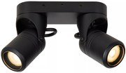 Φωτιστικό Οροφής Lucide 14825-02-30 NIORT Μαύρο Ματ (Black Mat)