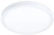 Έξυπνο Φωτιστικό Οροφής Πάνελ LED 19,5W ΙΡ44 3CCT Dimmable Φ28,5cm Fueva-Z Eglo 98843 Λευκό