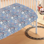 Φωσφοριζέ Κουβέρτα Fleece Αγκαλιάς (70x110) Dimcol Galaxy