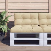 vidaXL Μαξιλάρι Παλέτας Μπεζ 70 x 40 x 12 εκ. Υφασμάτινο