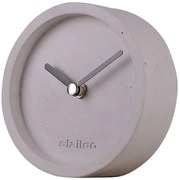 Ρολόι Επιτραπέζιο Saat 665CST1402 4x12cm Grey Aberto Design Τσιμέντο