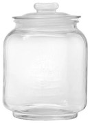 Δοχείο Αποθήκευσης Με Καπάκι S JAR107K6 16,5x16,5x23cm 3Lt Clear Espiel Γυαλί