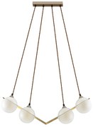 Φωτιστικό Οροφής - Ράγα 01154-08V 4xG9 70x30cm Gold Luma