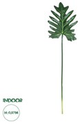 GloboStar® Artificial Garden TARO LEAF 20220 Τεχνητό Διακοσμητικό Φύλο Κολοκασίας Π32 x Υ87cm