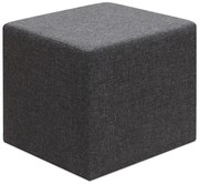 Σκαμπώ Linda Megapap υφασμάτινο χρώμα ανθρακί 40x40x40εκ.-GP043-0103,1