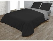 Σετ κάλυμμα παπλώματος Hosteline VEGAS Μαύρο Kρεβάτι 135 3 Τεμάχια