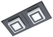 Φωτιστικό Οροφής-Πλαφονιέρα Led Masiano 1 99362 3000K Black Eglo Αλουμίνιο, Πλαστικό