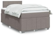 ΚΡΕΒΑΤΙ BOXSPRING ΜΕ ΣΤΡΩΜΑ TAUPE 120X200 ΕΚ. ΥΦΑΣΜΑΤΙΝΟ 3289339