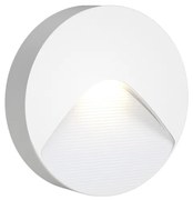 it-Lighting Horseshoe LED 2W 3CCT Outdoor Wall Lamp White D:12.8cmx3cm 80201920