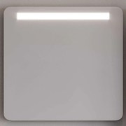 Καθρέπτης Μπάνιου Με Φως Led Masal 3MMAS080LED 80x80cm Anthracite Martin Mdf