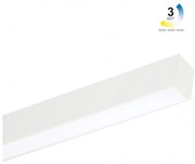 Γραμμικό Φωτιστικό Οροφής LED 30W 3CCT IP40 120cm Leon GK 43-000663 Μαύρο