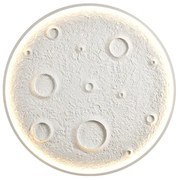 Φωτιστικό Επίτοιχο Aca G8984LED MOND Ξύλο Φυσικό χρώμα (Wood Natural Finish) 3000K