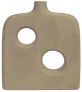 Βάζο 24-15-50031 18,5x4x20,5cm Sand Marhome Κεραμικό