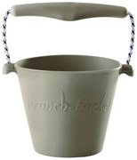 Scrunch Κουβαδάκι Από Ανακυκλώσιμη Σιλικόνη Warm Grey SCR-110011