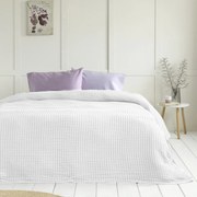 Κουβέρτα Πικέ Μονή (160x240) Nima Comfy Snow White