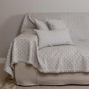 Ριχτάρι Vermio Grey-Sugar Aslanis Home Πολυθρόνα 180x180cm Cotton,Polycotton