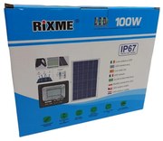 ΣΕΤ ΠΡΟΒΟΛΕΑΣ 100W ΜΕ ΗΛΙΑΚΟ ΠΑΝΕΛ RZ-100W