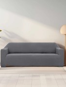 Ελαστικά καλύμματα καναπέ DYNAMIC DARK GREY Σκούρο Γκρι Ελαστικό κάλυμμα διθέσιου καναπέ MADI