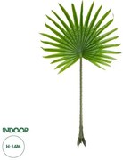 Artificial Garden SERENOA PALM LEAF 20172 Τεχνητό Διακοσμητικό Φύλο Φοινικόδεντρου Σερενόα Βεντάλια Π77 x Υ140cm Globostar 20172
