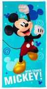 Πετσέτα Θαλάσσης Παιδική Microfiber 70x140εκ. Mickey 14 Sky Blue Disney DimCol