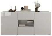 Έπιπλο Τηλεόρασης Ανθρακί Οξειδωμένο 121x43x57