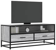 ντουλάπι τηλεόρασης vidaXL Γκρι Sonoma 100x34,5x40 cm