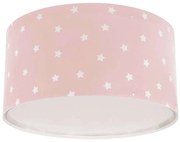 Φωτιστικό Οροφής-Πλαφονιέρα Starlight 82216 S 33x16,5cm 2xE27 15W Pink Ango