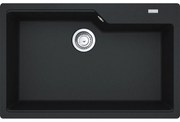 Franke Urban UBG 610-78 Matt Black Γρανιτένιος Νεροχύτης 80cm