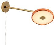 Φωτιστικό Τοίχου Asteria long 2286 Φ15x42x9cm Led 500lm 12W 2700K Nuance Orange Umage