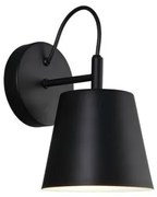 Απλίκα Φωτιστικό Τοίχου E27 40W IP20 Senik 4305100 Viokef-4305100-Μαύρο 4305100