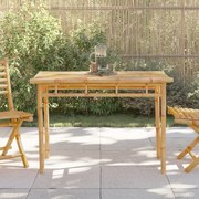 vidaXL Τραπεζαρία Κήπου 110x55x75 εκ. από Μπαμπού