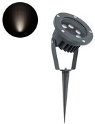 Σποτ Φωτιστικό για Φυτά 6W IP65 4500K Αλουμίνιο Γκρι 90355 Globostar-90355-Ανθρακί 90355