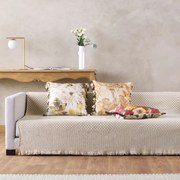 Ριχτάρι Arbito 26 Beige Kentia Διθέσιο 180x250cm Ακρυλικό,Βαμβάκι, Polyester