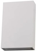 Απλίκα Φωτιστικό Τοίχου 2xLED 2W IP65 3000K Λευκό E216 Zambelis-E216-Λευκό E216