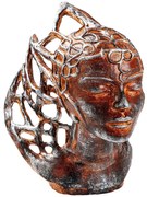 Διακοσμητική Φιγούρα Taygete 565TNL1419 24x32x36cm Multi Aberto Design Πολυέστερ