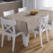 Αλέκιαστο Τραπεζομάντηλο (140x220) + Τραβέρσα (40x220) Dimcol Panama Shadow Mocha