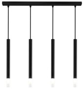 Φωτιστικό Οροφής - Ράγα 01224-09BR G9 LED 85cm Black Luma