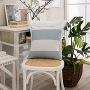 Μαξιλαροθήκη Διακοσμητική Gella 08 Light Blue Teoran 43X43 Cotton-Polyester