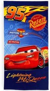 Πετσέτα Θαλάσσης Παιδική Quick Dry Disney Home Cars 38 Blue DimCol Θαλάσσης 70x140cm Microfiber