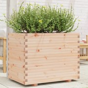 vidaXL Ζαρντινιέρα Κήπου 90x60x72,5 εκ από Μασίφ Ξύλο Πεύκου