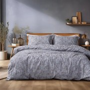 Beauty Home Σετ σεντόνια υπέρδιπλα με λάστιχο Art 12212 Jasmine 100% Βαμβακοσατέν 300tc 170x200+30 Γκρι