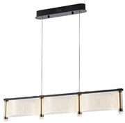 Κρεμαστό Φωτιστικό Οροφής 3xLED 16W Χρυσό Arte Illumina Ravena 144-15047 Eurolamp-144-15047-Χρυσό 144-15047