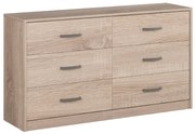 MATIS Συρταριέρα ROMA 6F δρυς 146x38,5x80,5 MATIS140612